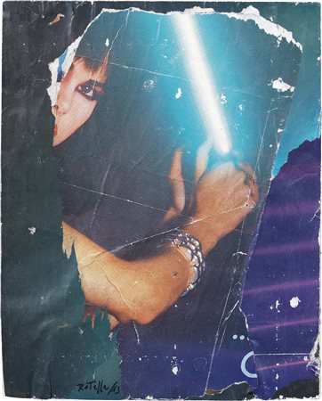 Mimmo Rotella Catanzaro 1918 - Milano 2006 La maliarda, 1962-63 Décollage su...