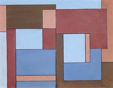 Mario Radice Como 1900 - 1987 Senza titolo, anni Sessanta-Settanta Tempera su...