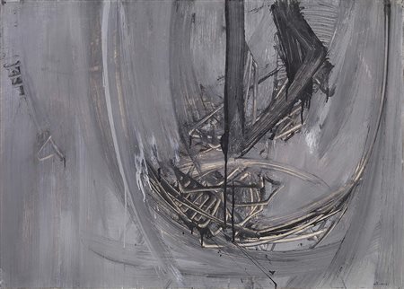 Emilio Scanavino Genova 1922 - Milano 1986 Groviglio, 1964 Olio su...