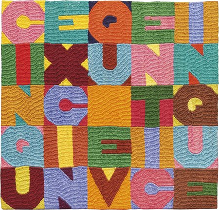 Alighiero Boetti Torino 1940 - Roma 1994 Cinque x cinque venticinque, 1988...