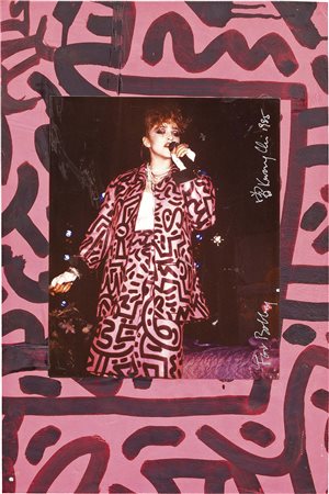 Keith Haring Kutztown 1958 - New York 1990 Senza titolo, 1985 Pennarelli...
