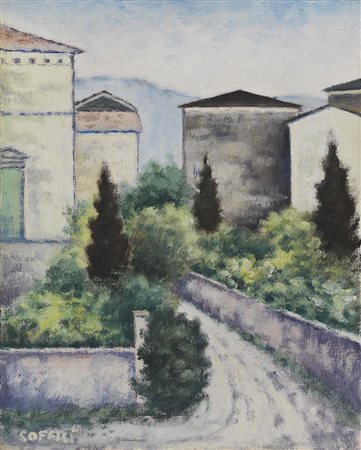 Ardengo Soffici Rignano sull'Arno (Fi) 1879 - Vittoria Apuana (Lu) 1964 Case...