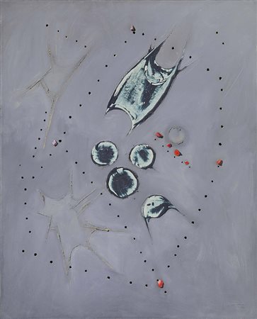 Lucio Fontana Rosario Santa Fè 1899 - Varese 1968 Concetto spaziale, 1955...