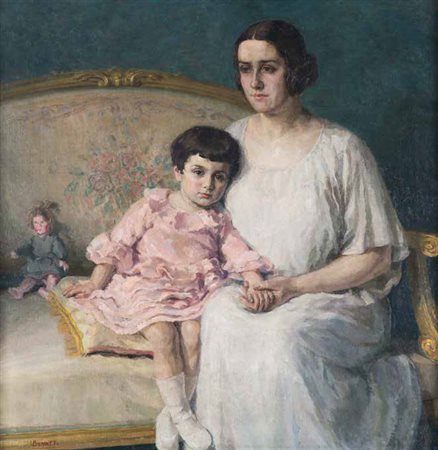 Vittorio Bonatti Torricella di Mantova 1890 – Milano 1973 RITRATTO DELLA...