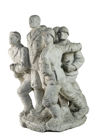 DAVID MANETTI DUCE CON LA TENUTA DEGLI ARDITI ED I SUOI SOLDATI Gruppo in...