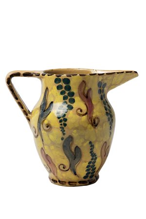 PALATINO ARS - ROMA Brocchetta decorata a motivi vegetali astratti, Anni...