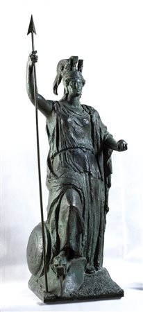 EDOARDO RUBINO MiNERVA, 1932 Scultura in bronzo, 100 x 35 x 35 cm Firma...