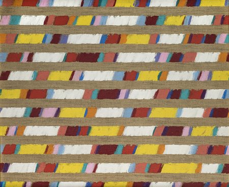 PIERO DORAZIO MACCHIE III, 1979 Olio su tela, 54 x 64,5 cm Firma, data e...