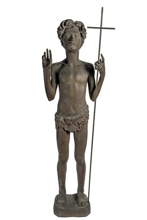 SILVIO CECCARELLI SAN GIOVANNINO, 1938 Scultura in bronzo, 175 x 48 x 30 cm...