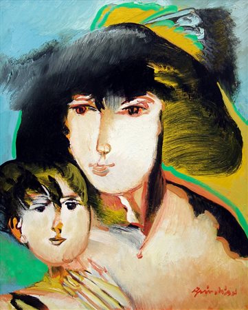 Remo Brindisi 1918, Roma (Rm) - 1996, Lido di Spina (Fe) - [Italia] Maternità...