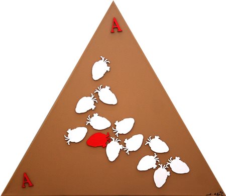 Alessio Calega 1982, Firenze (Fi) - [Italia] Situazioni tecnica mista su tela...