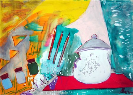 Massimiliano Carisdeo 1968, Ancona (An) - [Italia] Senza titolo tecnica mista...