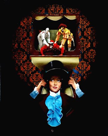 Alexandru Ciobanu 1988, Dubosaria - [Moldavia] Occhio di bue olio su tela...