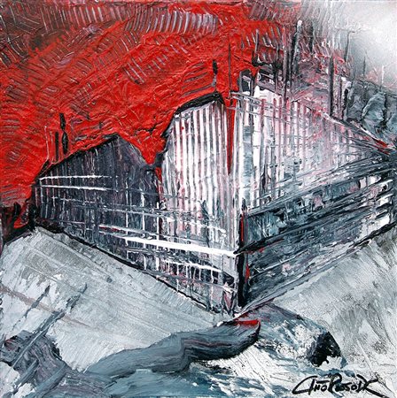 ClitorossoDR 1977, Terlizzi (Ba) - [Italia] Bataclan tecnica mista su tela...