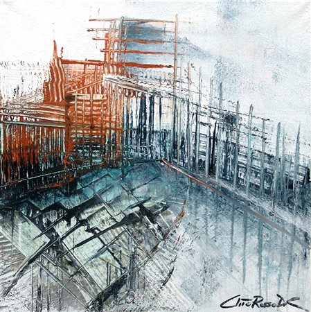 ClitorossoDR 1977, Terlizzi (Ba) - [Italia] Tracce tecnica mista su tela...