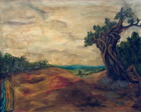 Gabriele Di Ciriaco 1946, Cingoli (Mc) - [Italia] senza titolo olio su tela...