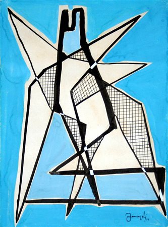 Tonino Ferraioli 1931, Macerata (Mc) - [Italia] senza titolo acquerello e...