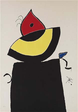 Joan Mir&ograve; (Barcellona 1893 - Palma Di Maiorca 1983) &quot;Quatre...