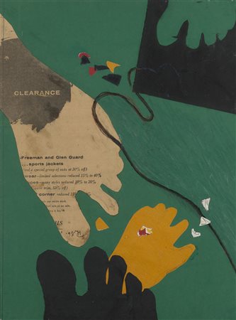 Hans Richter (Berlino 1888 - Locarno 1976) &quot;Senza titolo&quot; 1956...