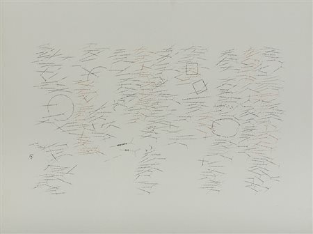 Vincenzo Accame (Loano 1932 - Milano 1999) Lotto composto da sette opere,...