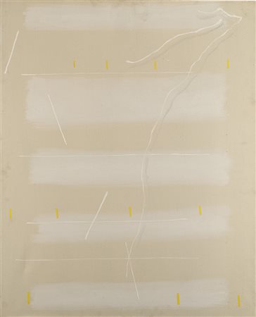 Valentino Vago (Barlassina 1931) &quot;E. 176&quot; 1973 olio su tela, cm...