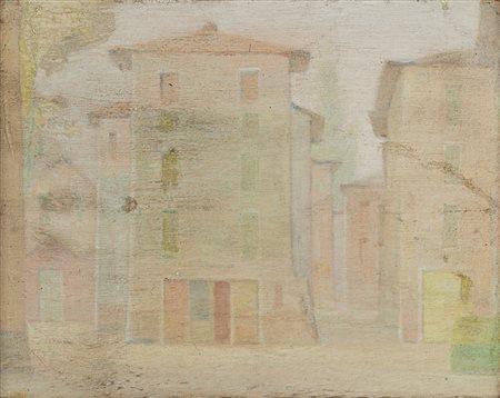 Antonio Calderara (Abbiategrasso 1903 - Vaciago 1978) &quot;Paesaggio&quot;...