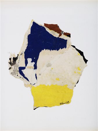 Raymond Hains (Dinard 1926 - Parigi 2005) &quot;Senza titolo&quot; 1959...