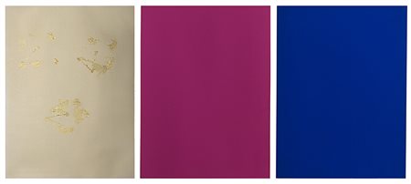 Yves Klein (Nizza 1928 - Parigi 1962) &quot;Monochrome und Feuer&quot;...