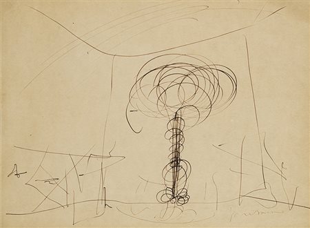 Lucio Fontana (Rosario Di Santa F&Egrave; 1899 - Comabbio 1968)...