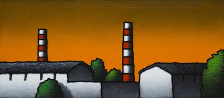 Tino Stefanoni (Lecco 1937) &quot;Senza titolo&quot; 2003 olio su tela, cm...