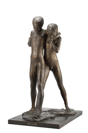 Carmelo Cappello (Ragusa 1912 - Milano 1996) &quot;Lo Sgambetto&quot; 1941...