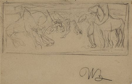 Umberto Boccioni (Reggio Calabria 1882 - Verona 1916) &quot;Studio per la...