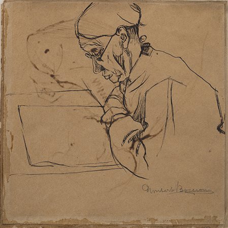 Umberto Boccioni (Reggio Calabria 1882 - Verona 1916) &quot;Maria...