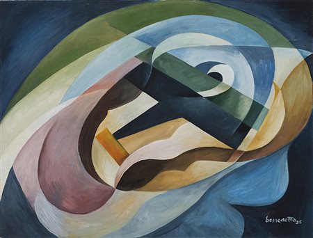 Enzo Benedetto (Reggio Calabria 1905 - Roma 1993) &quot;Senza titolo&quot;...