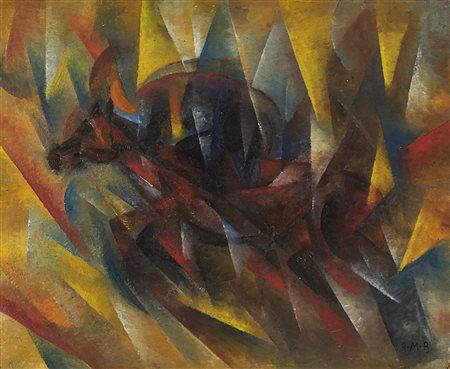 Roberto Marcello Baldessari (Innsbruck 1984 - Roma 1965) &quot;Cavallo e...