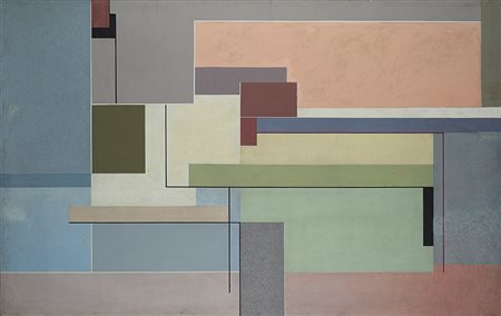 Mario Radice (Como 1898 - 1987) &quot;Senza titolo&quot; seconda met&Dagger;...