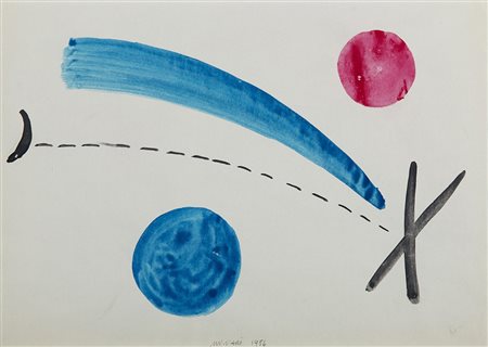Bruno Munari (Milano 1907 - 1998) "Senza titolo", 1956 tecnica...