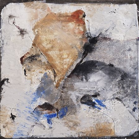 Giuseppe Santomaso (Venezia 1907 - 1990) "Senza titolo" 1961...