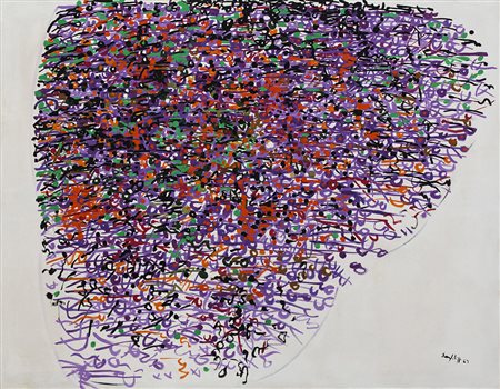 Antonio Sanfilippo (Partanna 1923 - Roma 1980) "Estensione 25/63"...