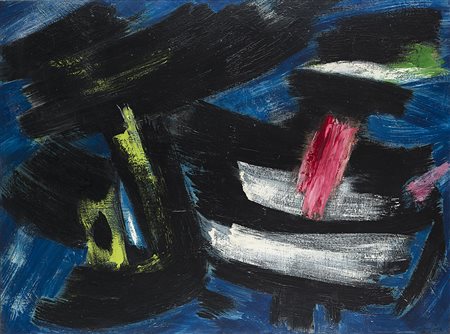 Gerard Schneider (Saint Croix 1896 - Parigi 1986) "Opus 40B 1" 1955...