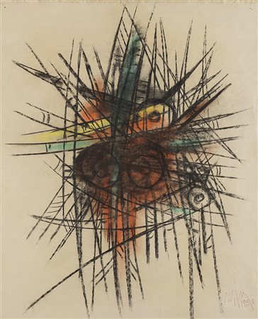 Wifredo Lam (Sagua La Grande 1902 - Parigi 1982) "Senza titolo"...
