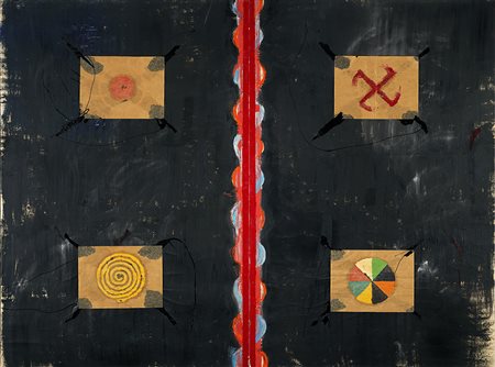 Luciano Bartolini (Fiesole 1948 - Milano 1994) "Colonna di mezzo"...