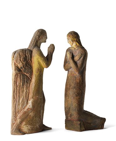 Fausto Melotti (Rovereto 1901 - Milano 1986) "Annunciazione"...