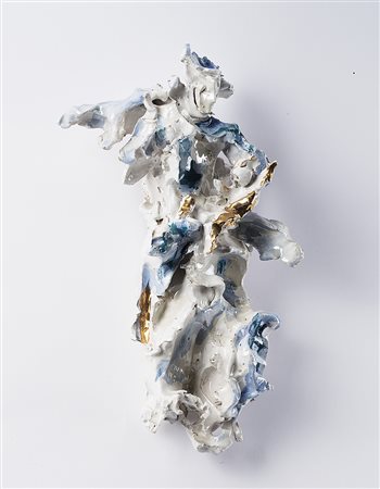 Lucio Fontana (Rosario Di Santa F&Egrave; 1899 - Comabbio 1968) "Madonna...