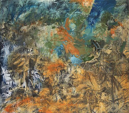 Rudolf Stingel (Merano 1956) "Senza titolo", 1984 acrilico su carta...