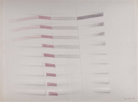 BONALUMI AGOSTINO (Vimercate 1935) "Senza titolo" 1985 Carta estroflessa cm....