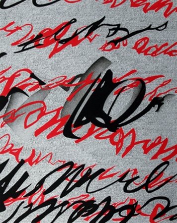 FERRARI AGOSTINO (Milano 1938) "Senza titolo" 1990 Acrilico e sabbia su tela...