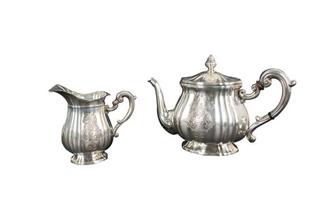 Due pezzi caffettiera e theiera. Arg 800 /°°° gr. 730