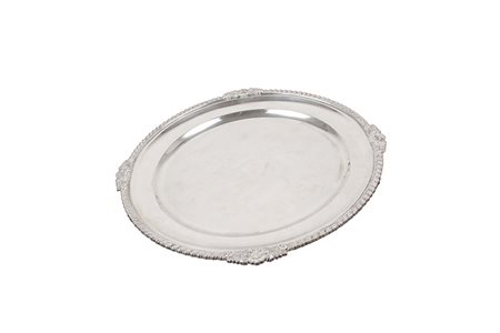 Tre piatti da portata .Arg 800/°°° gr. 4.146