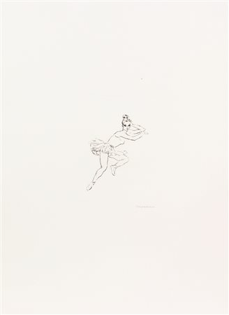 Francesco Messina, Senza titolo, incisione su carta, cm. 70x50 (lastra cm....